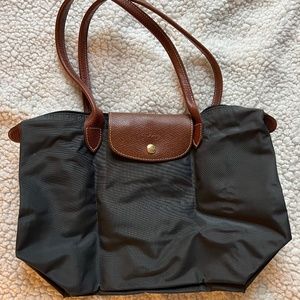 Longchamp Le Pliage Small Bag in grey